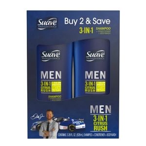 Suave Men 3n1 Shampoo+conditioner+Bodywash